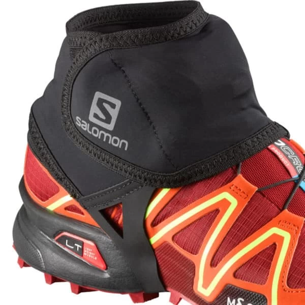 SALOMON TRAIL GAITERS LOW BLACK 23 1 SALOMON TRAIL GAITERS LOW BLACK 23