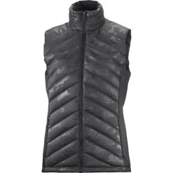 SALOMON TRANSITION DOWN VEST W BLACK/HE 22