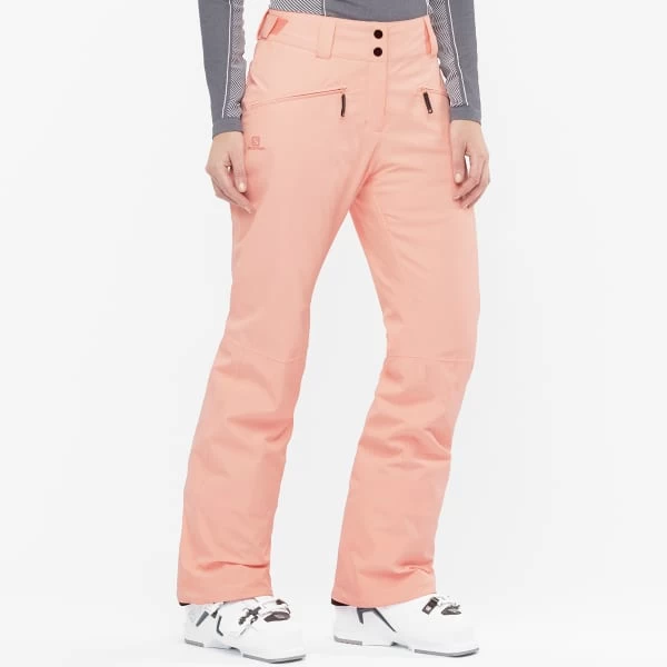 SALOMON EDGE PANT W TROPICAL PEACH 22 2 SALOMON EDGE PANT W TROPICAL PEACH 22 - Image 2