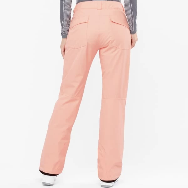 SALOMON EDGE PANT W TROPICAL PEACH 22 3 SALOMON EDGE PANT W TROPICAL PEACH 22 - Image 3
