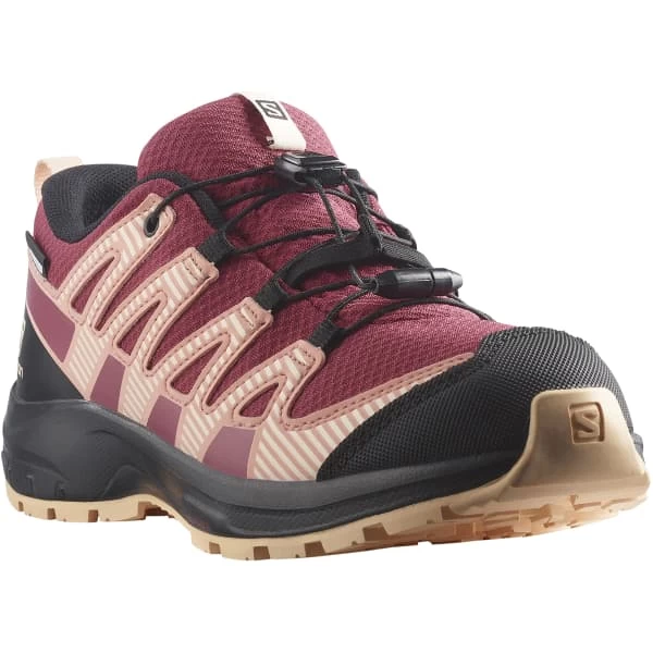SALOMON XA PRO V8 CSWP J EARTH RED/BLACK/ALMOND CREAM 23 2 SALOMON XA PRO V8 CSWP J EARTH RED/BLACK/ALMOND CREAM 23 - Image 2