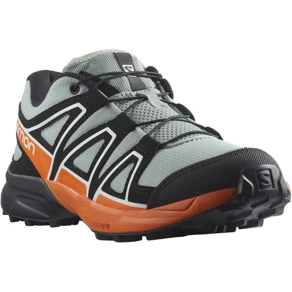 SALOMON SPEEDCROSS J WROUGHT IRON/BLACK/VIBRANT ORANGE 23 2 SALOMON SPEEDCROSS J WROUGHT IRON/BLACK/VIBRANT ORANGE 23 - Image 2
