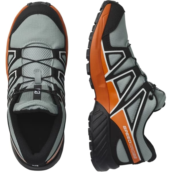 SALOMON SPEEDCROSS J WROUGHT IRON/BLACK/VIBRANT ORANGE 23 5 SALOMON SPEEDCROSS J WROUGHT IRON/BLACK/VIBRANT ORANGE 23 - Image 5