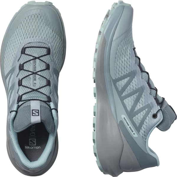 SALOMON SENSE RIDE 4 INVISIBLE W GORE-TEX SLATE/MONUMENT/ PASTEL TURQUOISE 22 6 SALOMON SENSE RIDE 4 INVISIBLE W GORE-TEX SLATE/MONUMENT/ PASTEL TURQUOISE 22 - Image 6