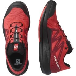 SALOMON PULSAR TRAIL POPPY RED/BIKING RED/BLACK 11 SALOMON PULSAR TRAIL POPPY RED/BIKING RED/BLACK -Ski Equipment Store 9 100470 pulsar trail pord bird black l41602900 06