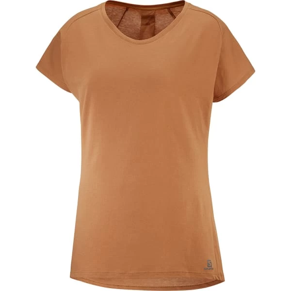 SALOMON ESSENTIAL SHAPED SS TEE W HONEY 22 1 SALOMON ESSENTIAL SHAPED SS TEE W HONEY 22