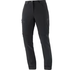 SALOMON WAYFARER ZIP OFF PANTS W BLACK 22