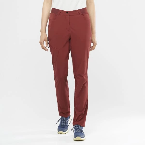 SALOMON WAYFARER PANTS W CABERNET 22 2 SALOMON WAYFARER PANTS W CABERNET 22 - Image 2