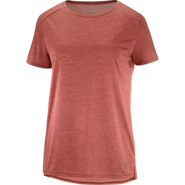 SALOMON OUTLINE SUMMER SS TEE W CABERNET 22 1 SALOMON OUTLINE SUMMER SS TEE W CABERNET 22