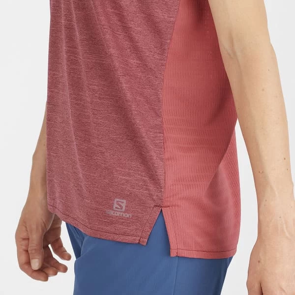 SALOMON OUTLINE SUMMER SS TEE W CABERNET 22 4 SALOMON OUTLINE SUMMER SS TEE W CABERNET 22 - Image 4