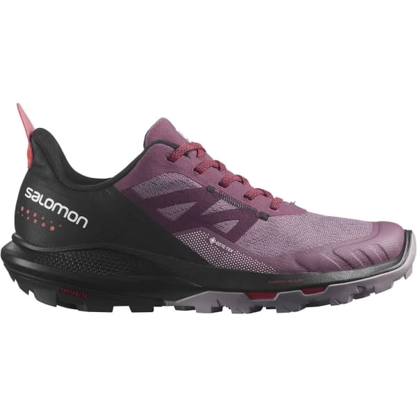 SALOMON OUTPULSE GORE-TEX W TULIPWOOD/BLACK POPPY RED 23 1 SALOMON OUTPULSE GORE-TEX W TULIPWOOD/BLACK POPPY RED 23