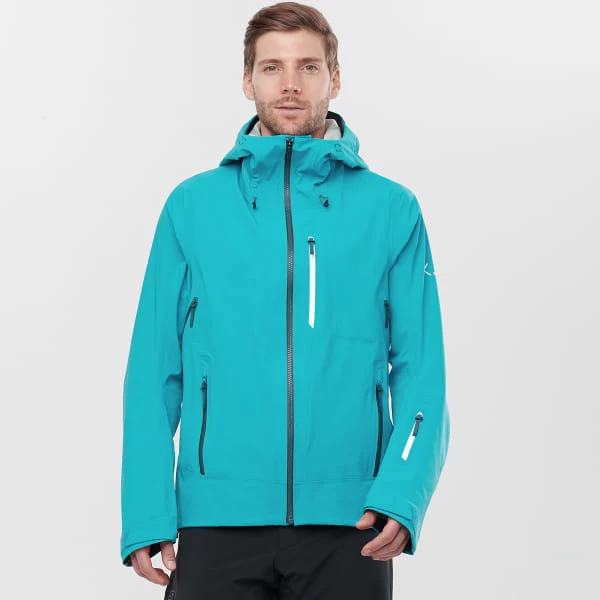 SALOMON OUTLAW 3L JKT M BARRIER REEF 22 3 SALOMON OUTLAW 3L JKT M BARRIER REEF 22 - Image 3