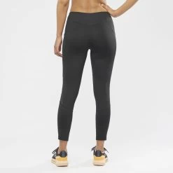 SALOMON PANTS CROSS RUN 25'' TIGHT W BLACK 22 -Ski Equipment Store 9 102384 pants cross run 25 tight w black lc1707200 03