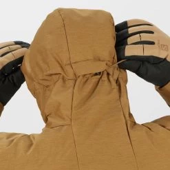 SALOMON SNOWSHELTER JKT M BRONZE BROWN/CUMIN/HEA 22 -Ski Equipment Store 9 102444 snowshelter jkt m bronze brown cumin hea lc1586900 05