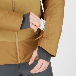 SALOMON SNOWSHELTER JKT M BRONZE BROWN/CUMIN/HEA 22 -Ski Equipment Store 9 102444 snowshelter jkt m bronze brown cumin hea lc1586900 06