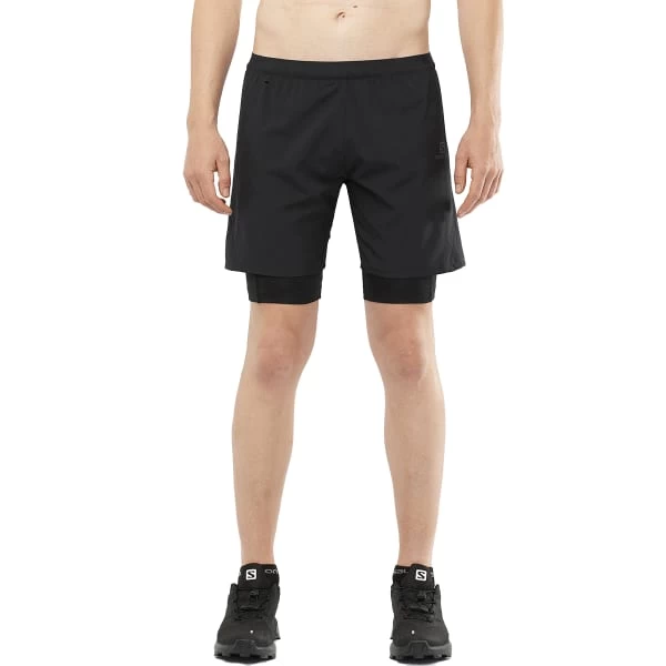 SALOMON CROSS TWINSKIN SHORTS M BLACK 22 1 SALOMON CROSS TWINSKIN SHORTS M BLACK 22