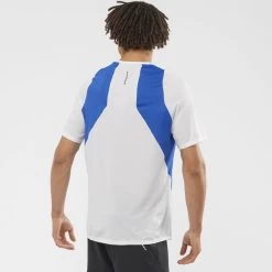 SALOMON SENSE AERO SS TEE M NAUTICAL BL 22 -Ski Equipment Store 9 102472 t shirt sense aero ss tee m nautical bl lc1744600 03