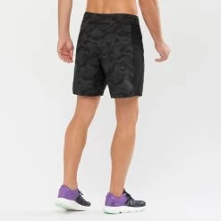 SALOMON AGILE 2IN1 SHORT M BLACK/AO 22 7 SALOMON AGILE 2IN1 SHORT M BLACK/AO 22 -Ski Equipment Store 9 102507 agile 2in1 short m black ao lc1653900 03