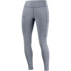 SALOMON OUTLINE TIGHT W EBONY/HEATHER 22