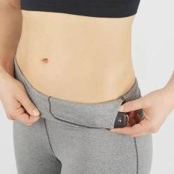 SALOMON SNTIAL WARM TIGHTS W BLACK/HEATHER 22 -Ski Equipment Store 9 102566 sntial warm tights w black heather lc1565500 04