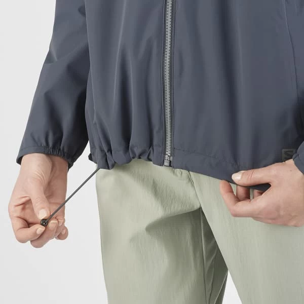 SALOMON COMET 2L WATERPROOF JKT EBONY/AO 22 4 SALOMON COMET 2L WATERPROOF JKT EBONY/AO 22 - Image 4