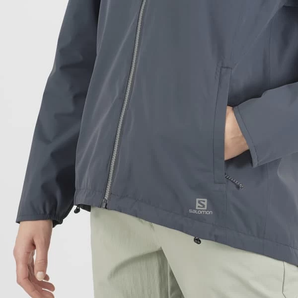 SALOMON COMET 2L WATERPROOF JKT EBONY/AO 22 5 SALOMON COMET 2L WATERPROOF JKT EBONY/AO 22 - Image 5