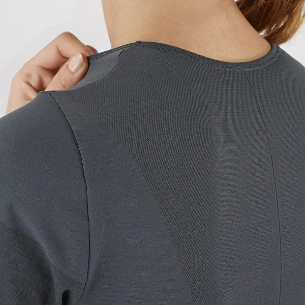 SALOMON ELEVATE MOVE ON TEE W EBONY 22 4 SALOMON ELEVATE MOVE ON TEE W EBONY 22 - Image 4