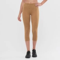 SALOMON ESSENTIAL 5/6 TIGHTS W CUMIN 22 9 SALOMON ESSENTIAL 5/6 TIGHTS W CUMIN 22 -Ski Equipment Store 9 102643 essential 5 6 tights w cumin lc1637900 05