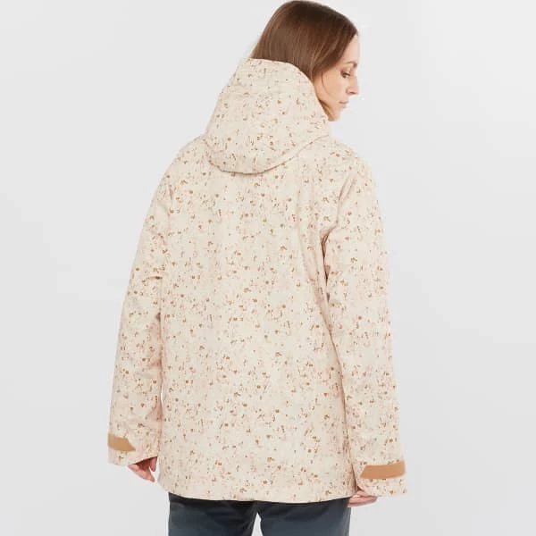 SALOMON STANCE CARGO JKT W WHISPER WHITE/AO 22 2 SALOMON STANCE CARGO JKT W WHISPER WHITE/AO 22 - Image 2