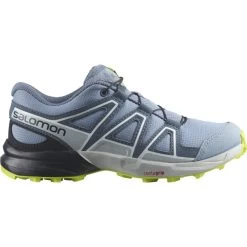 SALOMON SPEEDCROSS J FADED DENIM/CHINA BLUE/ACID LIME 22