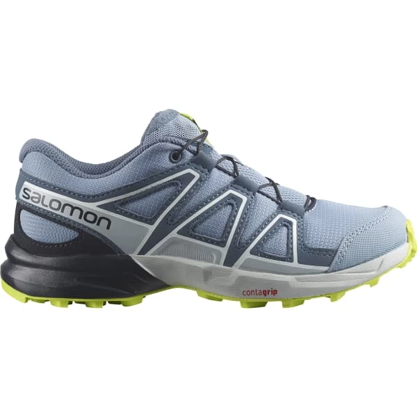 SALOMON SPEEDCROSS J FADED DENIM/CHINA BLUE/ACID LIME 22 1 SALOMON SPEEDCROSS J FADED DENIM/CHINA BLUE/ACID LIME 22