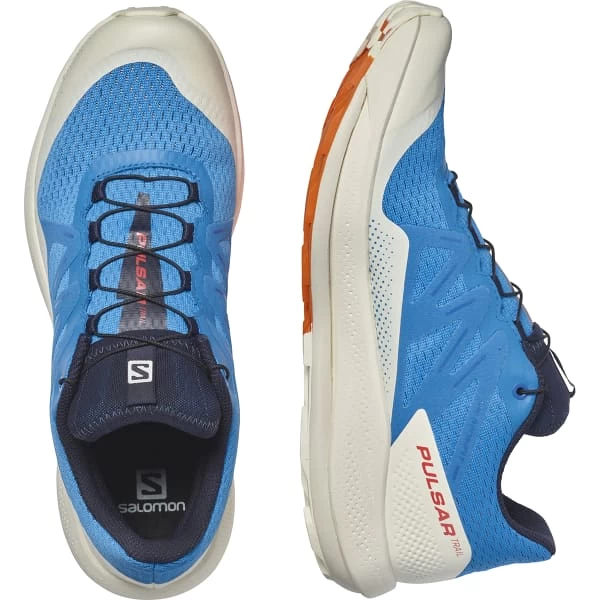 SALOMON PULSAR TRAIL INDIGO BUNTING/VANILLA ICE/VIBRANT ORANGE 22 6 SALOMON PULSAR TRAIL INDIGO BUNTING/VANILLA ICE/VIBRANT ORANGE 22 - Image 6