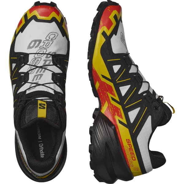 SALOMON SPEEDCROSS 6 WHITE/BLACK/EMPIRE YELLOW 23 6 SALOMON SPEEDCROSS 6 WHITE/BLACK/EMPIRE YELLOW 23 - Image 6