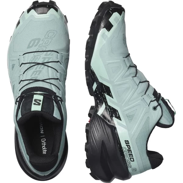 SALOMON SPEEDCROSS 6 GORE-TEX W AQUIFER/BLACK/YUCCA 23 6 SALOMON SPEEDCROSS 6 GORE-TEX W AQUIFER/BLACK/YUCCA 23 - Image 6