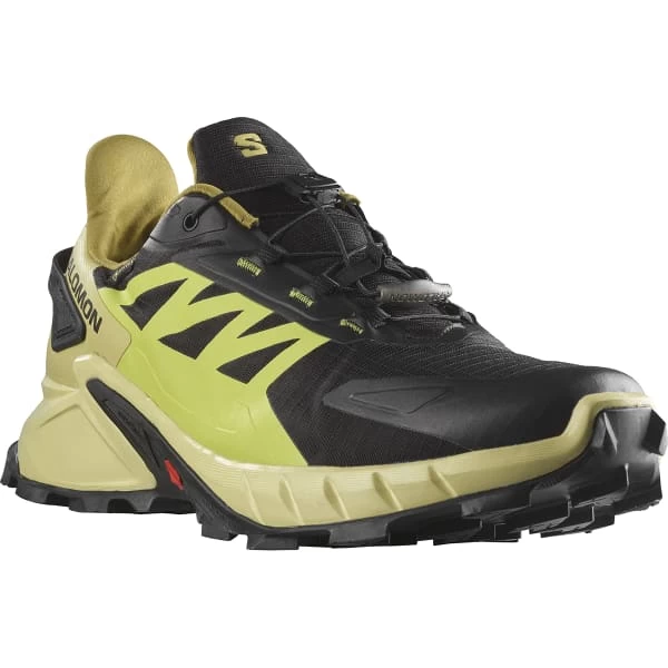 SALOMON SUPERCROSS 4 GORE-TEX BLACK/LEEK GREEN/ACID LIME 22 2 SALOMON SUPERCROSS 4 GORE-TEX BLACK/LEEK GREEN/ACID LIME 22 - Image 2