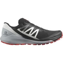 SALOMON SENSE RIDE 4 BLACK/PEARL BLUE/POPPY RED 22