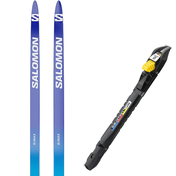 SALOMON S/MAX SKATE JR + SALOMON SNS UNIVERSAL JUNIOR 1 SALOMON S/MAX SKATE JR + SALOMON SNS UNIVERSAL JUNIOR