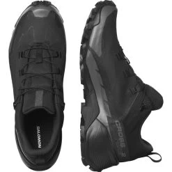 SALOMON CROSS HIKE GORE-TEX 2 BLACK/BLACK/MAGENTA 23 10 SALOMON CROSS HIKE GORE-TEX 2 BLACK/BLACK/MAGENTA 23 -Ski Equipment Store 9 111663 cross hike gtx 2 black black magenta l41730100 05