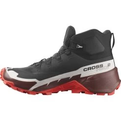 SALOMON CROSS HIKE MID GORE-TEX 2 BLACK/BITTER 22 8 SALOMON CROSS HIKE MID GORE-TEX 2 BLACK/BITTER 22 -Ski Equipment Store 9 111669 cross hike mid gtx 2 black bitter l41735900 03