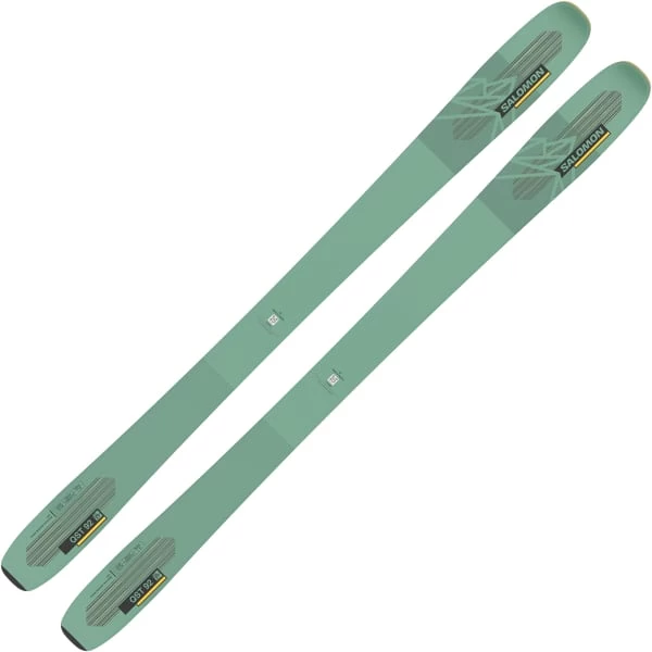 SALOMON N QST 92 GREEN SPRUCE/SOLA 23 1 SALOMON N QST 92 GREEN SPRUCE/SOLA 23