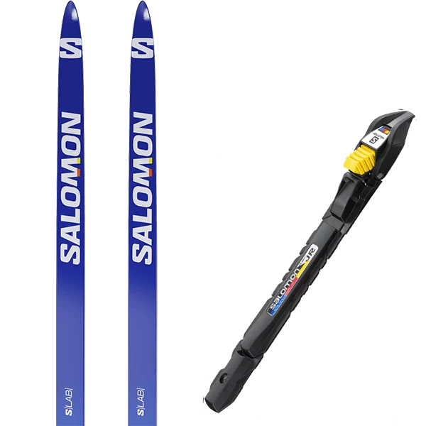 SALOMON S/LAB SKATE JUNIOR + SALOMON SNS UNIVERSAL JUNIOR 1 SALOMON S/LAB SKATE JUNIOR + SALOMON SNS UNIVERSAL JUNIOR