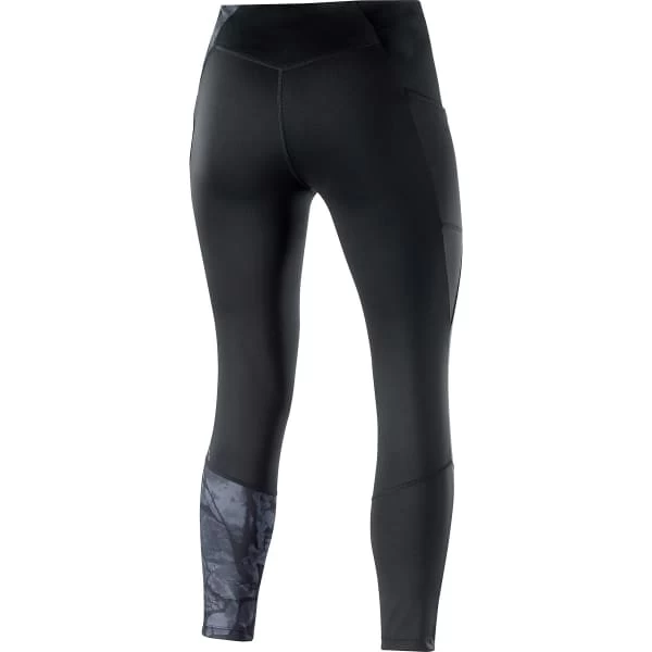 SALOMON CROSS RUN 25 TIGHT W BLACK/AO 22 2 SALOMON CROSS RUN 25 TIGHT W BLACK/AO 22 - Image 2
