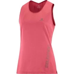 SALOMON SENSE AERO TANK W EARTH RED 22