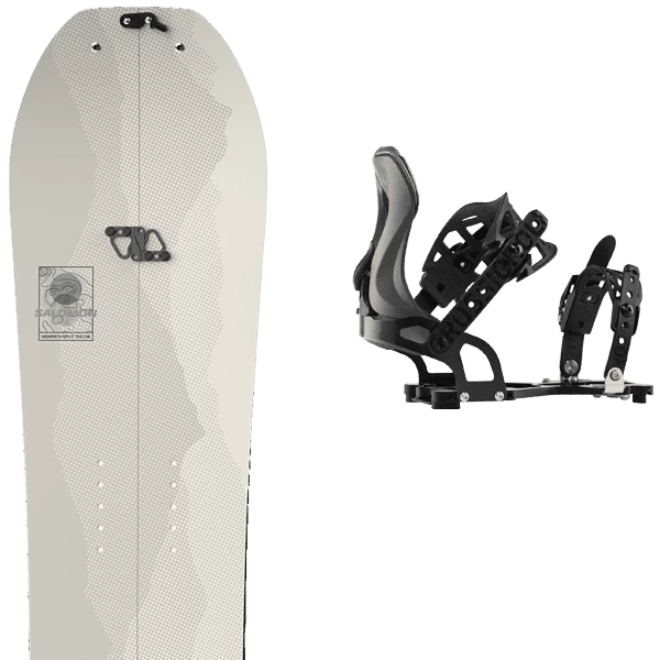 SALOMON HIGHPATH SPLIT + ROSSIGNOL XV SPLIT S/M BINDINGS + INTERFACE 1 SALOMON HIGHPATH SPLIT + ROSSIGNOL XV SPLIT S/M BINDINGS + INTERFACE