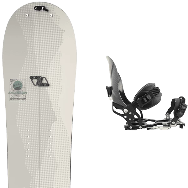 SALOMON BELLEVUE SPLIT + PLUM FEYAN CARBON NOIR GRIS 1 SALOMON BELLEVUE SPLIT + PLUM FEYAN CARBON NOIR GRIS