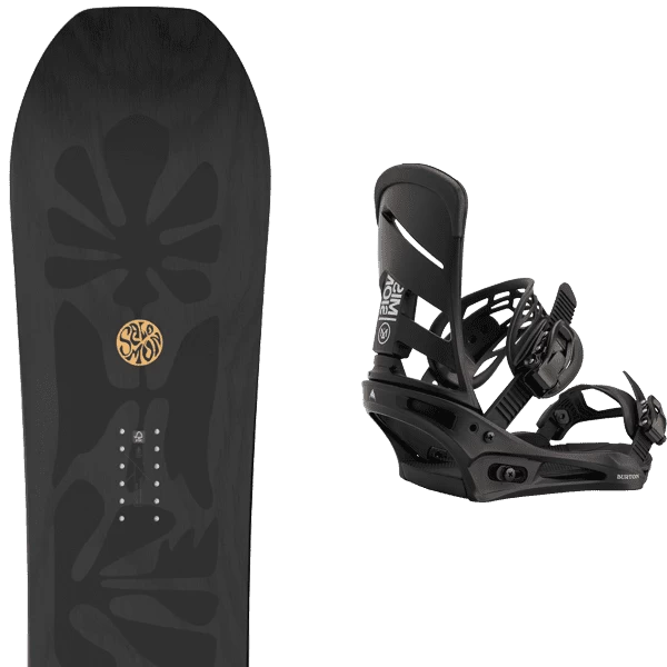 SALOMON HIGHPATH + BURTON MISSION BLACK 1 SALOMON HIGHPATH + BURTON MISSION BLACK