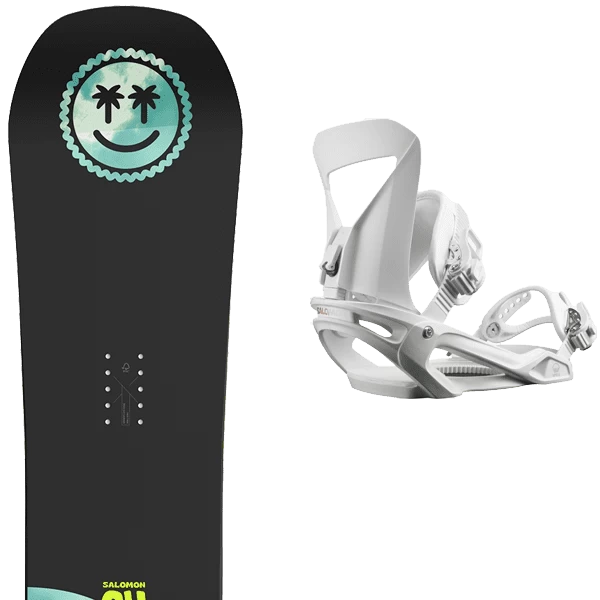 SALOMON OH YEAH W + SALOMON SPELL W WHITE 1 SALOMON OH YEAH W + SALOMON SPELL W WHITE