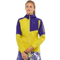 SALOMON BONATTI TRAIL JKT W EMPIRE YELLOW/DEEP BLUE 22 -Ski Equipment Store 9 121196 lc1730100 03