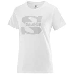 SALOMON OUTLIFE BIG LOGO TEE W WHITE 22