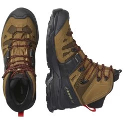 SALOMON QUEST 4 GORE-TEX RUBBER/BLACK/FIERY RED 23 11 SALOMON QUEST 4 GORE-TEX RUBBER/BLACK/FIERY RED 23 -Ski Equipment Store 9 126192 l47156400 06
